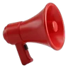 Red megaphone