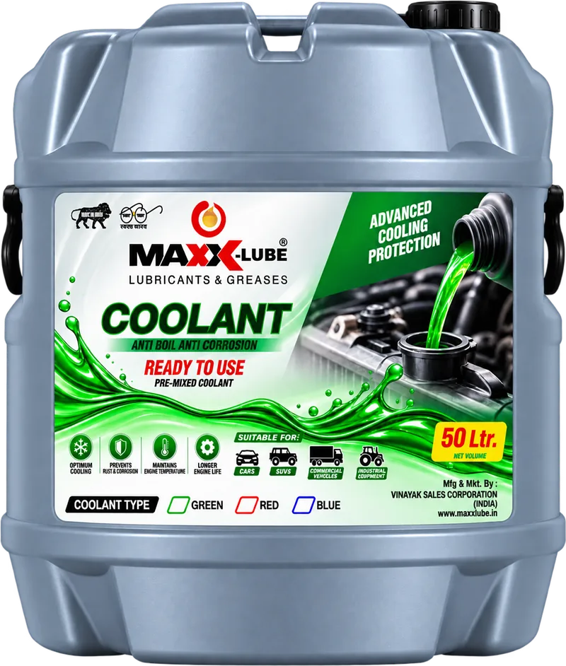 MAXX-LUBE ready to use pre-mixed coolant, 50 litre carboy