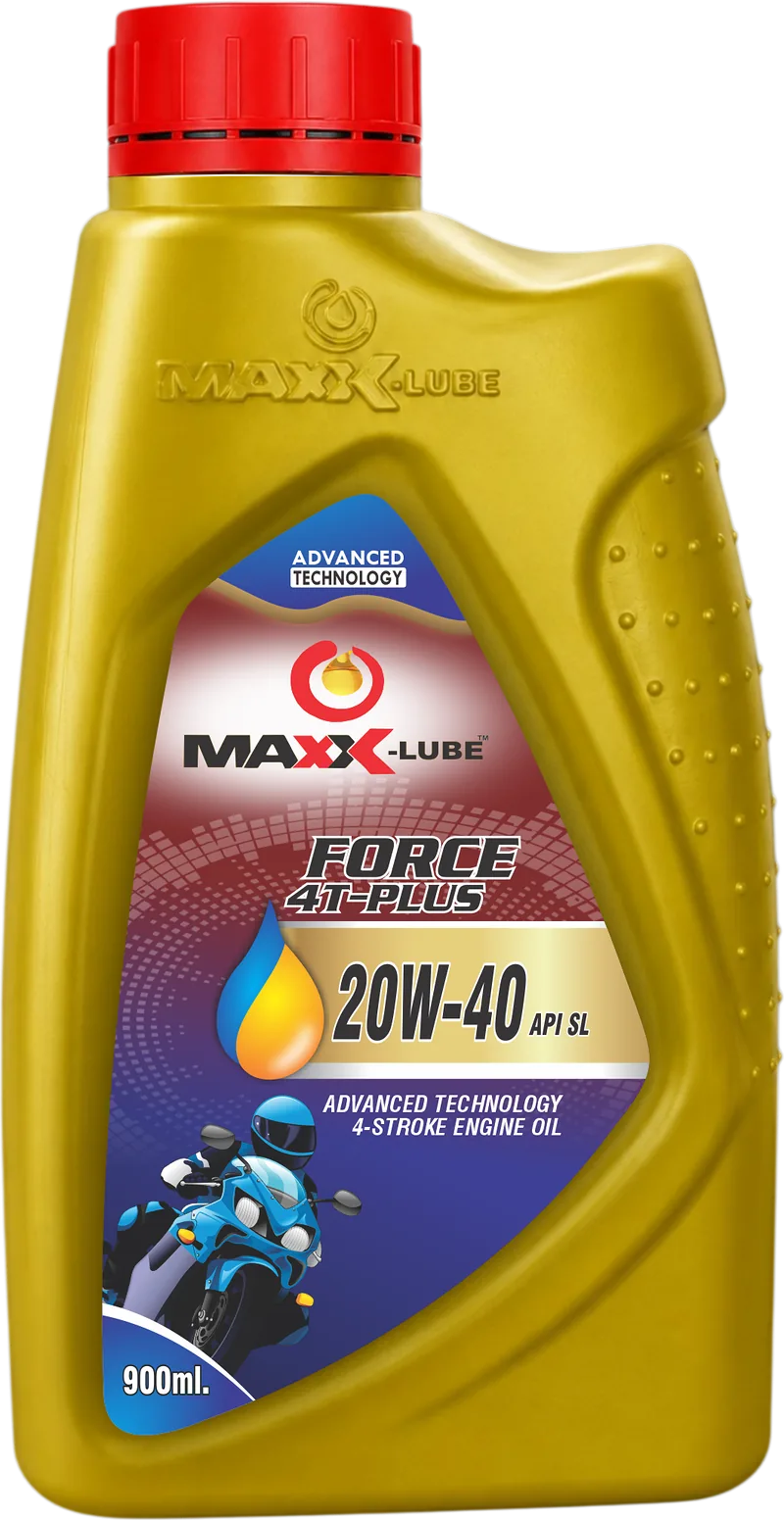 MAXX-LUBE FORCE 4T 20W-40 API SL engine oil, 900 ml bottle
