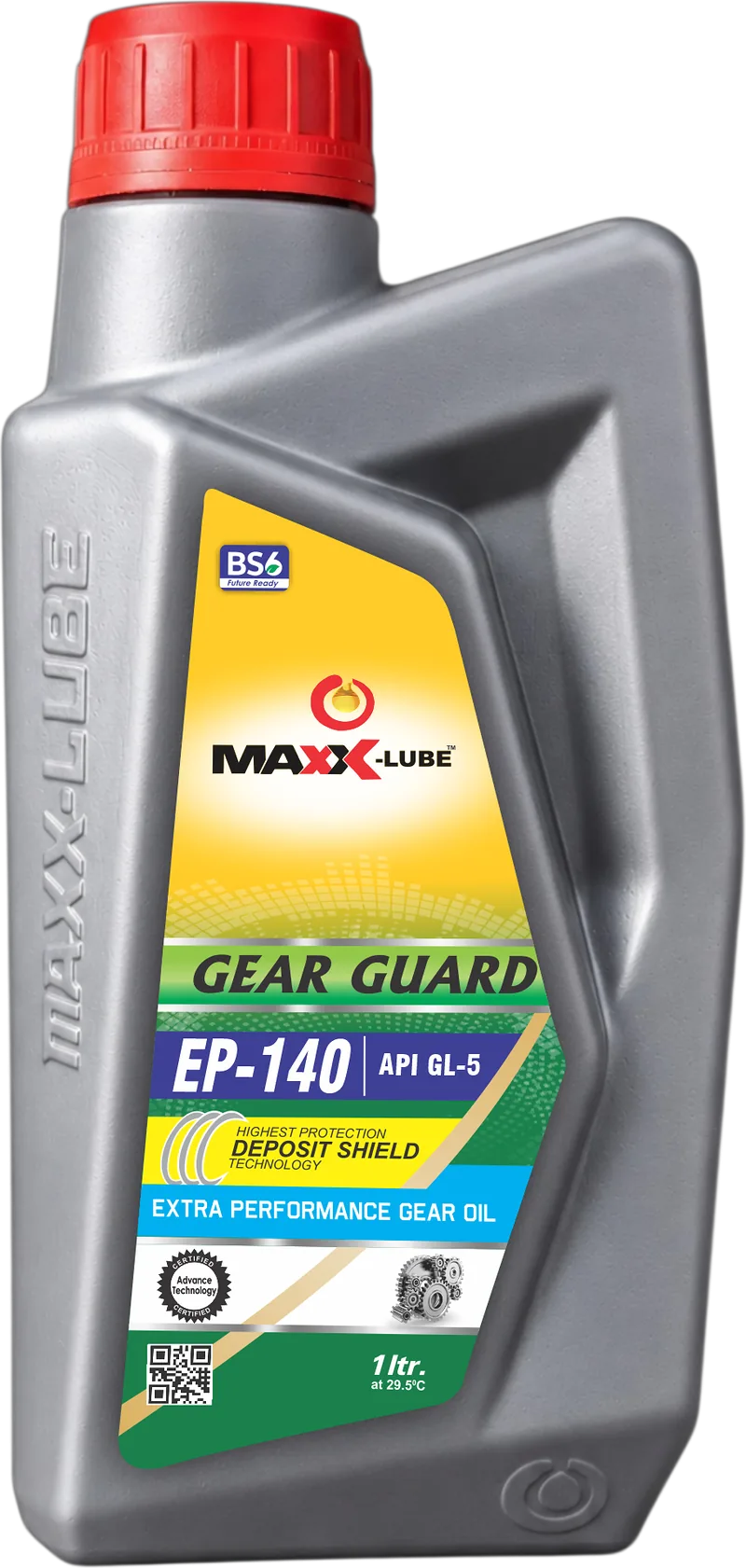 MAXX-LUBE GEAR GUARD EP-140 API GL-5 extra performance gear oil, 1 litre BS6 bottle