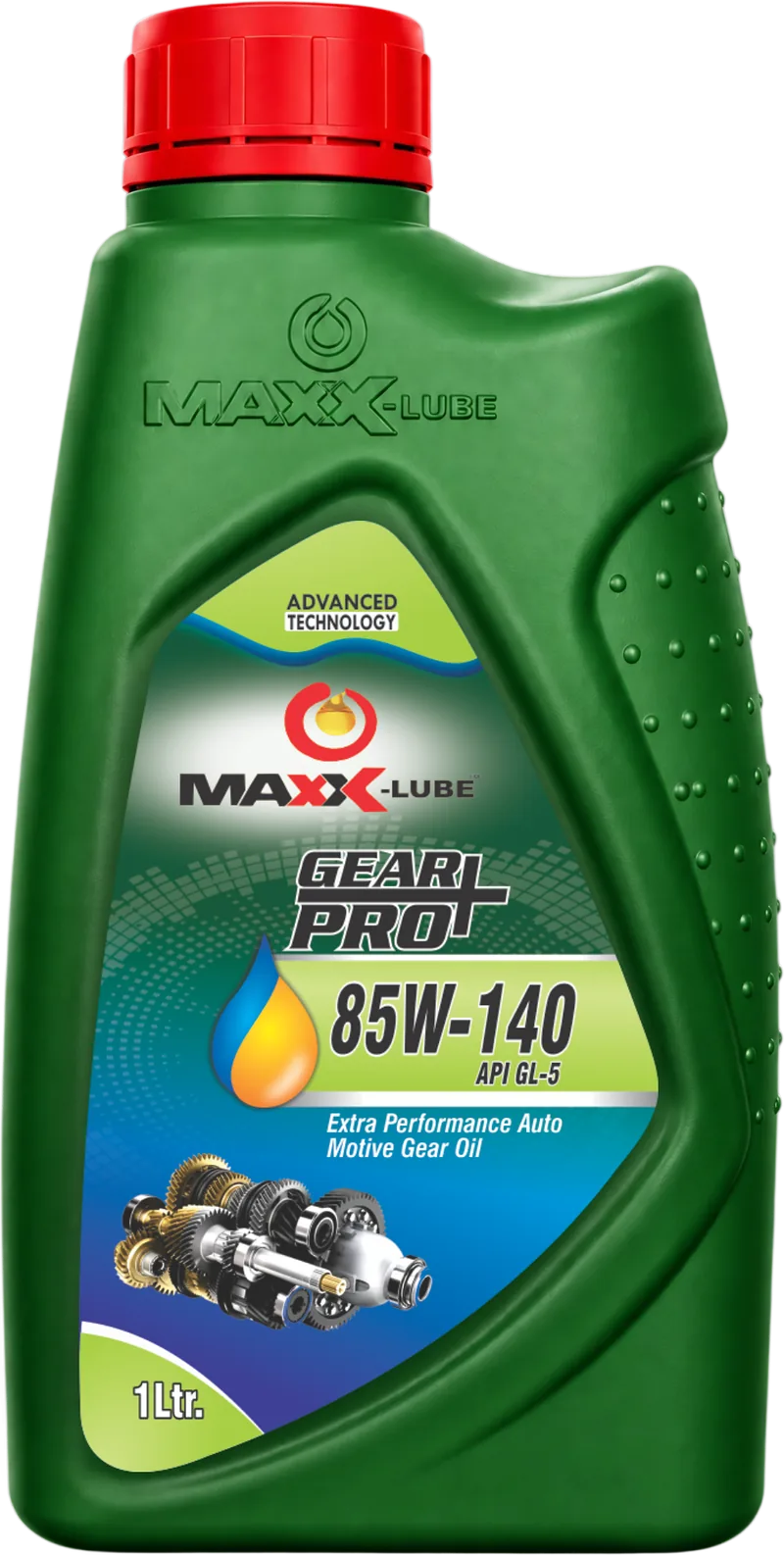 MAXX-LUBE GEAR PRO+ 85W-140 API GL-5 gear oil, 1 litre bottle