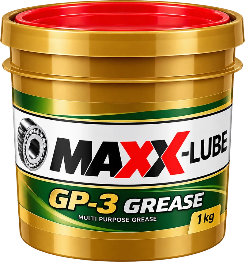 MAXX-LUBE GP-3 multi purpose grease, 1 kg gold tub