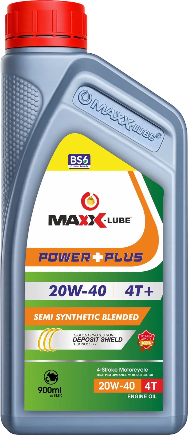 MAXX-LUBE POWER+PLUS 20W-40 API SL semi synthetic blended engine oil, 900 ml bottle