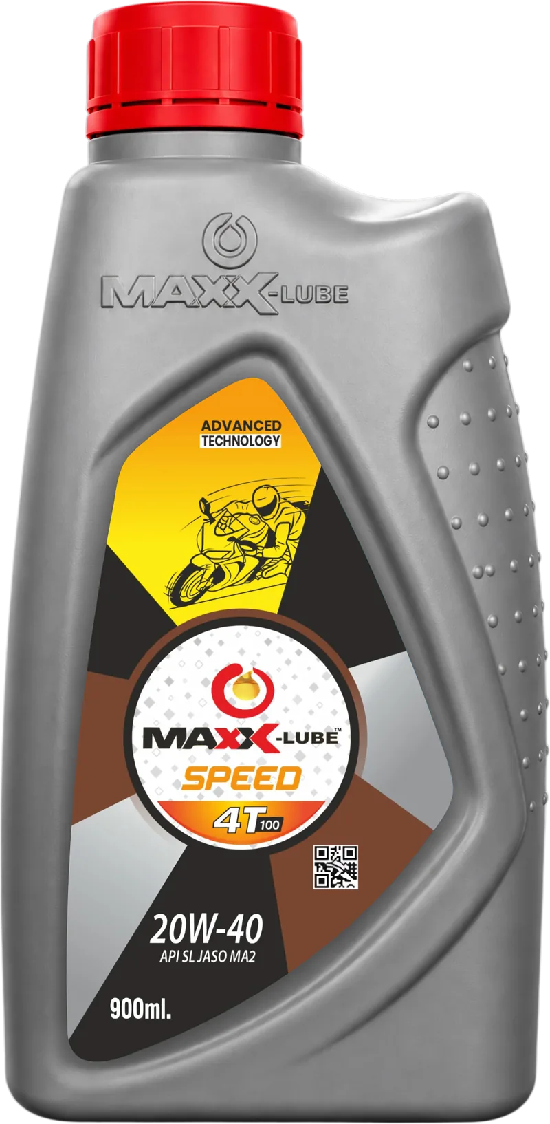 MAXX-LUBE SPEED 4T-100 20W-40 API SL engine oil, 900 ml bottle