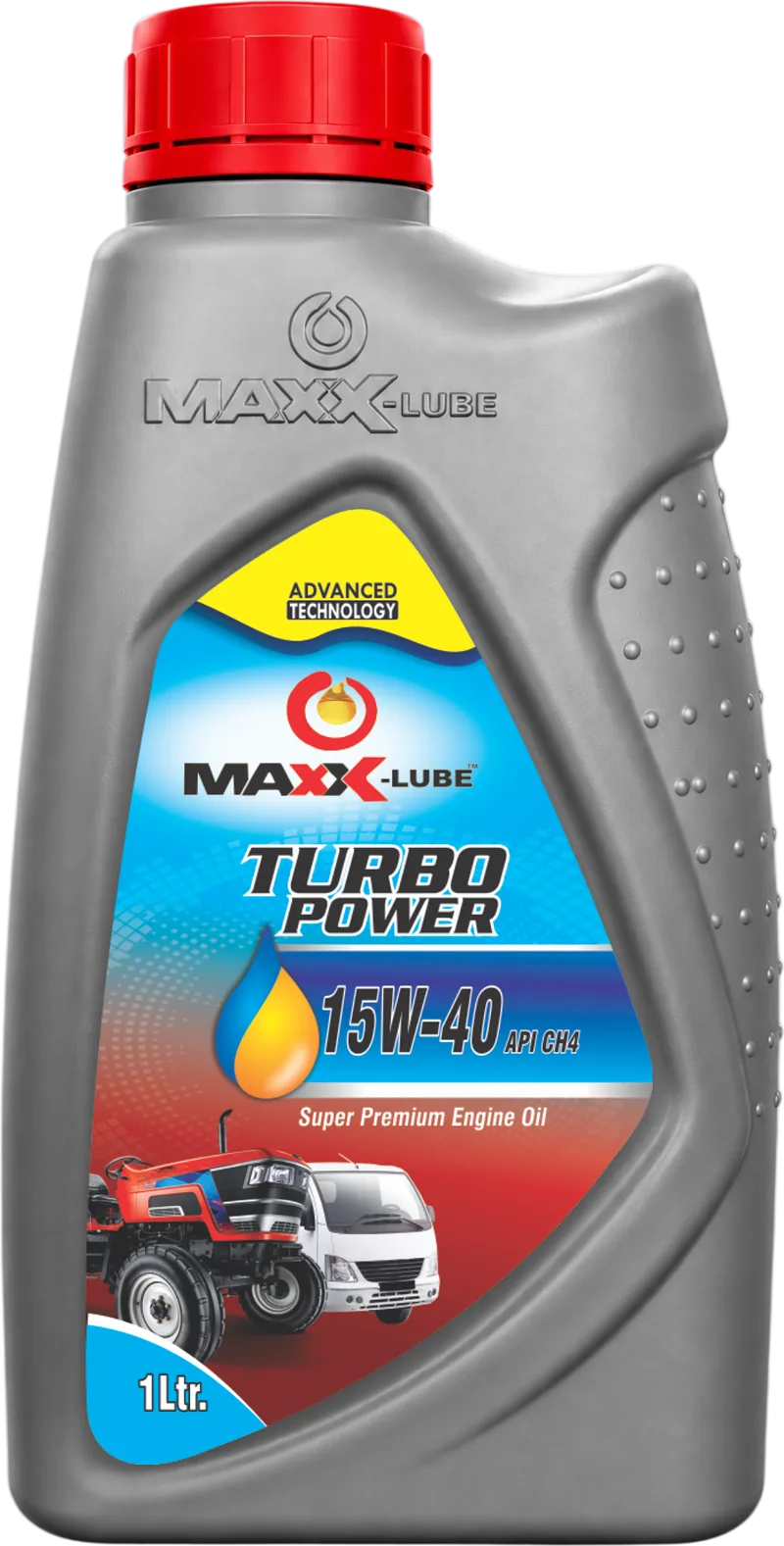 MAXX-LUBE TURBO POWER 15W-40 API CH-4 super premium engine oil, 1 litre bottle