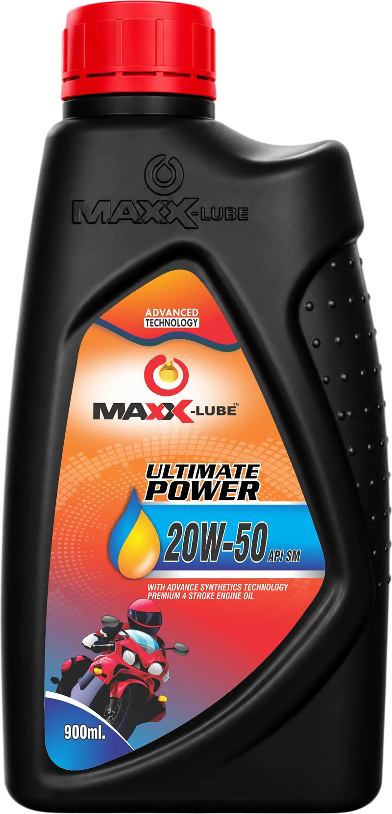 MAXX-LUBE ULTIMATE POWER 20W-50 API SM engine oil, 900 ml bottle